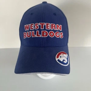 Western Bulldogs VTG Y2K FUBU Hat Cap Adjustable Strap AFL Football Footscray - Picture 1 of 9