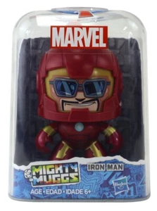 Marvel Mighty Muggs Classic Iron Man Figure #13 Avengers Hasbro New - Picture 1 of 2