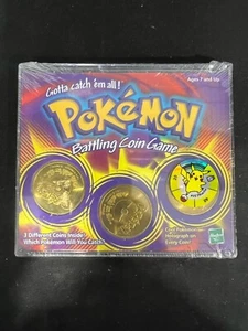 Pokemon Battling Coin Game Sealed Hasbro 199 Nintendo Creatures Pikachu - Picture 1 of 2