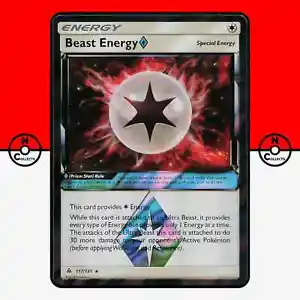Pokemon Beast Energy 117/131 SM6 Forbidden Light Prism Star Holo NM - Picture 1 of 2