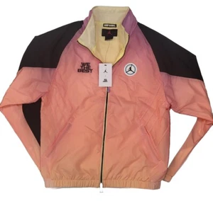 Air Jordan DJ Khaled We The Best Crimson Bliss Jacket Unisex Sz S NWT DV7493-743 - Picture 1 of 5