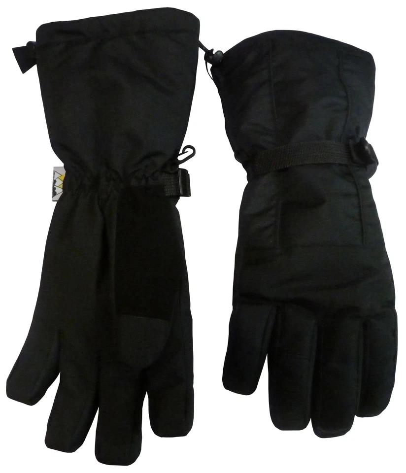N'ICE CAPS NICE CAPS Womens Extreme Cold Weather Waterproof Long Cuff Winter Ski Gloves