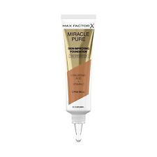 Max Factor Miracle Pure Foundation - Caramel (30ml) Free Shipping