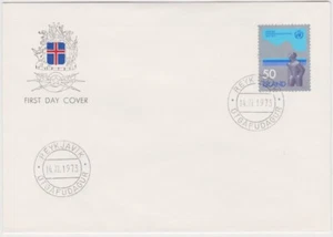 Iceland FDC 1973, Meteorology - Picture 1 of 1