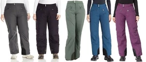 WHITE SIERRA T9705WX WOMEN'S TOBOGGAN INSULATED SKI SNOW PANT EXTENDED 1X,2X,3X - Picture 1 of 13