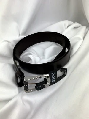 HUGO BOSS Belt 100% Cow Skin 80-30 Handmade in Romania - Image 1 of 4
