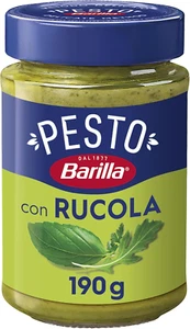 Pesto Con Basilico E Rucola, Senza Glutine, Sugo Pronto per Pasta Gustoso E Prof - Foto 1 di 12