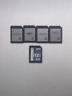 MMC Memory Card Job Lot Various Sizes X5