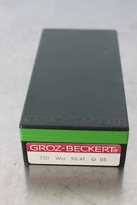 GROZ-BECKERT Wo 96,41 G 05 HÜLLE MIT 250 STRICKMASCHINENNADELN NEU - Bild 1 von 2