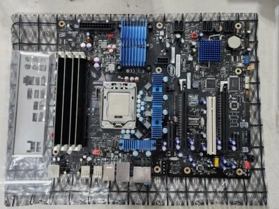 Placa madre Intel DX58SO LGA1366 X58 ATX i7-920 2,66 GHz 16 GB 1866 RAM LPV047 Foto 1 de 4