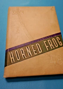 1948 Horned Frog TCU Texas Christian 75 Year Anniversary Yearbook Annual - Picture 1 of 14