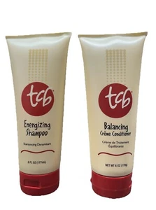 TCB Energizing Shampoo And Balancing Creme Conditioner Bundle 6oz - Picture 1 of 2