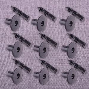 50PC Nylon Fastener Rivet Push-Type Retainer Clip Fit for Toyota Nissan Honda - Picture 1 of 6