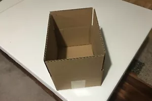 SHIPPING BOXES - 8 x 6 x 4" Corrugated Boxes, 200 lb. test, Pack of 5 - Picture 1 of 3
