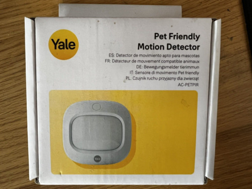 Yale Pet Friendly Sync Home Smart Alarm Motion Sensor - AC-PETPIR - Brand New
