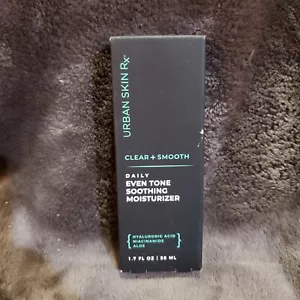 Urban Skin Rx Clean and Smooth Tägliche beruhigende Feuchtigkeitscreme für Herren 1,7 flüssige Unzen - Bild 1 von 7