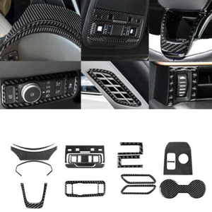 16Pcs For Ford Mustang Mach-E 2021-22 Carbon Fiber Full Interior Set Kit Cover - Picture 1 of 11