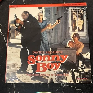 Sonny Boy (1989) Media LaserDisc LD David Carradine Cult Thriller Film Rated R - Picture 1 of 4