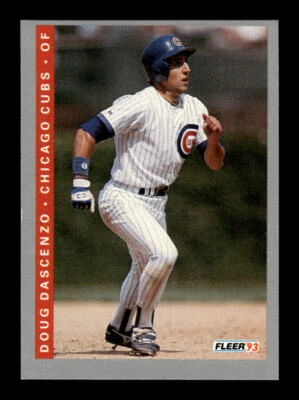 1993 Fleer Doug Dascenzo #376 - Image 1 of 2
