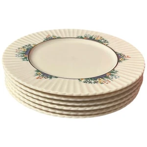 Vintage Lenox Rutledge 8-1/2" Salad Plates P-303 Discontinued Jeweled Set of 6 - Picture 1 of 11