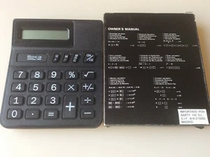 Dual Power Desk Top Calculator 8 Digit - Picture 1 of 2