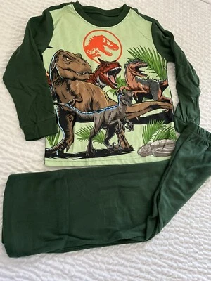 Boy's Jurassic World Comfortable 2 Piece Pajama Sleep Set Size X-Small 4-5 NEW* - Image 1 of 4