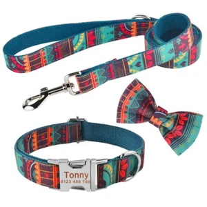 Collar de perro personalizado pequeño mediano grande grabado con nombre etiqueta de identificación liberación rápida - Imagen 1 de 11