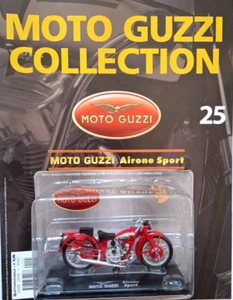 HACHETTE STARLINE 1:24 MOTO GUZZI AIRONE SPORT CON FASCICOLO 25 - Foto 1 di 2