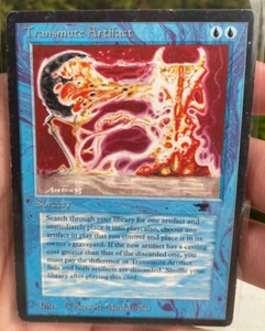 Magic The Gathering 1994 Magic The Gathering artefacto transmutado antigüedades buen estado - Imagen 1 de 10