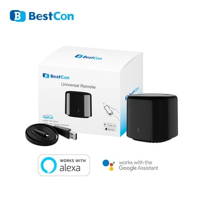 Smart WiFi IR Wireless Controller Broadlink RM4C Mini for Alexa Google Home - Image 1 of 4