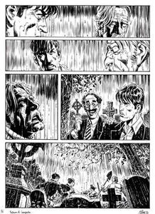 GIGI SIMEONI - Tavola originale Dylan Dog Old Boy n.3 "L'isola del male" p.56 - Picture 1 of 1