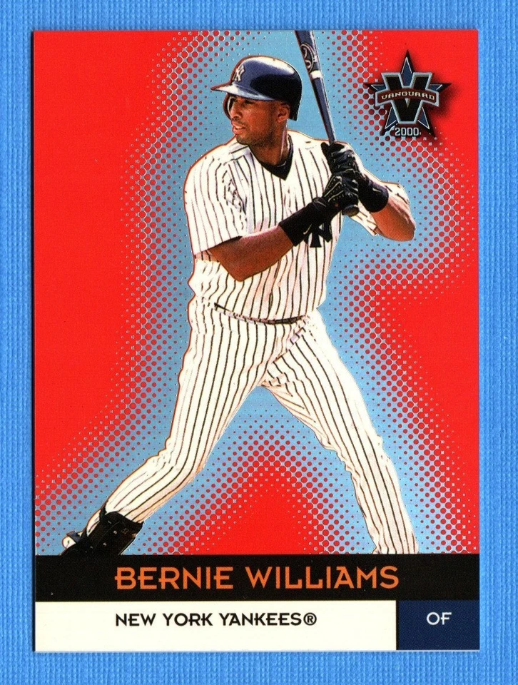 Pacific Vanguard #32 2000 Bernie Williams New York Yankees Foto 1 de 1