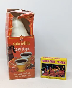 Vintage 70er Jahre Solo Minen Kuschelbecher und Plektren - Bild 1 von 9