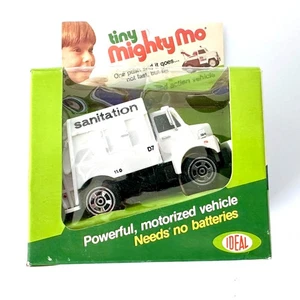 1970s Ideal Toys Tiny Mighy Mo 4133-5 Sanitation Truck - NIB - Picture 1 of 6