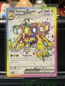 Galvantula ex 159/142 Full Art Rare - SV07 Stellar Crown Pokémon Card - Mint/NM - Picture 1 of 2