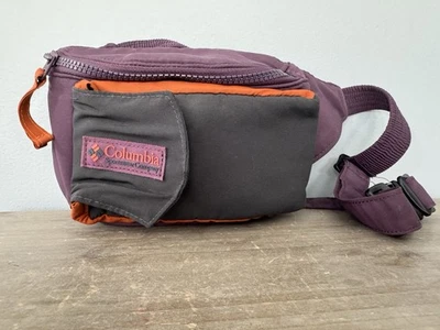 Columbia Unissex O/S Popo Bum Bag Pacote Cintura Bolsa Transversal Preto Roxo Laranja - Imagem 1 de 4