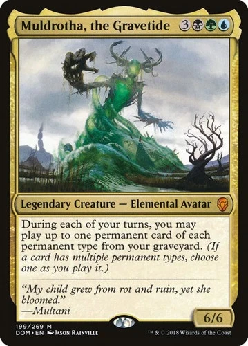 Muldrotha, the Gravetide DOM NM MTG - Image 1 of 1