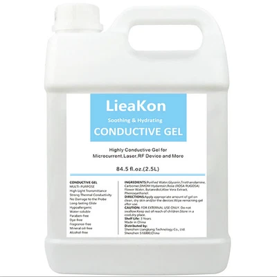 2.5L Gel Conductor Radiofrecuencia y Cavitacion Clear Contact Gel for Ultrasound - Image 1 of 4