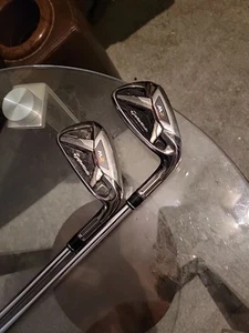 Taylormade M2 7 & 8 Iron Reax Steel FST S Flex High Launch 38 38.5 - Picture 1 of 9