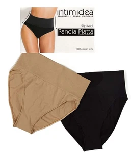 Slip midi pancia piatta in microfibra senza cuciture Intimidea 312270 - Imagen 1 de 2