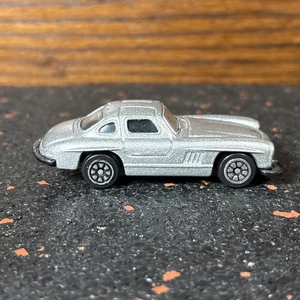 Welly 1955 Mercedes-Benz 300SL 1/64 Scale Diecast Loose Silver VHTF - Picture 1 of 7