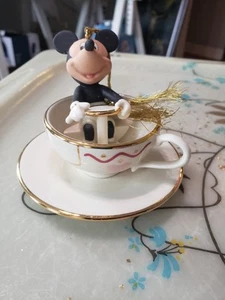 Super Cute Lenox Disney Mickey Mouse Teacup Ornament - No Box - Picture 1 of 10