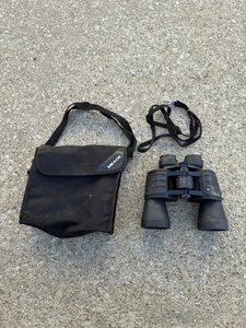Meade Travel View 10x50 Binoculars w/ Strap & Carry Case Birding Hunting - Picture 1 of 7