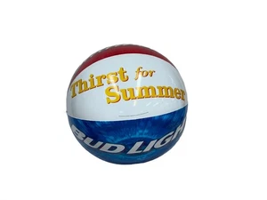 Budweiser Bud Light 24" Durst nach Sommer aufblasbarer Strandball 2002 hängend - Bild 1 von 3