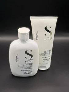Alfaparf Semi Di Lino Diamond Illuminating Shampoo 250ml & Conditioner 200ml Duo - Picture 1 of 1