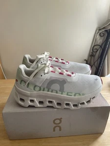 Neu im Karton On Running Cloud Monster Damen weiß Lima mittlere Weite Größe 8,5 - Bild 1 von 8