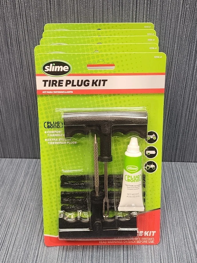 Slime 1034-a T-handle Tire Plug Kit 4