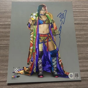 Asuka Signed WWE Photo File SWAU Certified - Picture 1 of 1