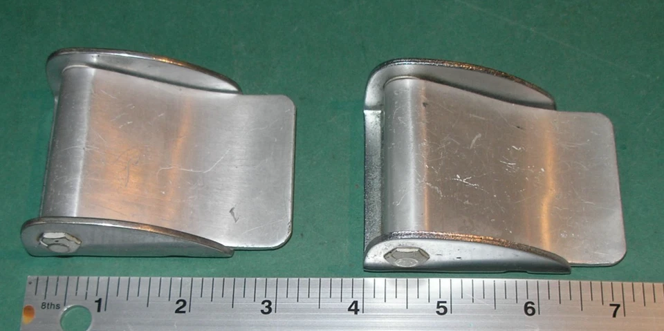 Conjunto de hebilla de cinturón de seguridad Porsche 356 Air Associates M-4029 M1 avión de colección Foto 1 de 4