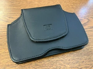 Étui/étui en cuir véritable HP avec clip pour iPaq HX4700 HX4705 (313993-B21) - Photo 1 sur 3